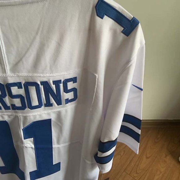 Mens Nike Micah Parsons White Dallas Cowboys Jersey - Picture 8 of 9